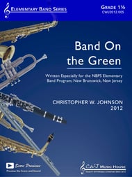 Band On the Green Concert Band sheet music cover Thumbnail